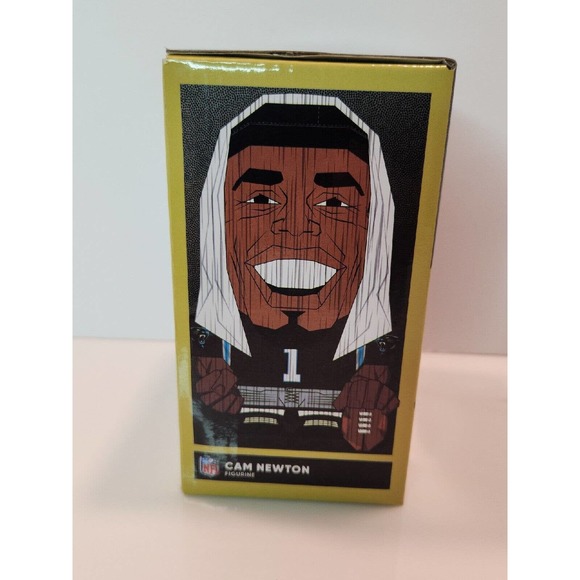 BRAND NEW Carolina Panthers Forever Collectibles NFL Cam Newton EEKEEZ Figurine - Picture 5 of 5